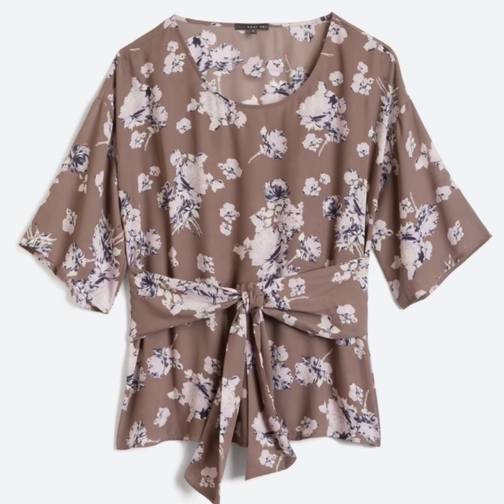 West Kei Tie Waist Blouse (Stitch Fix)